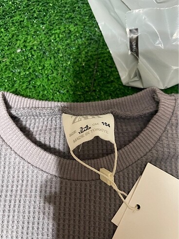 Zara Waffle kumaş takım