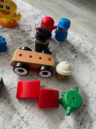 Beden Renk Lego orjınal 30 parça