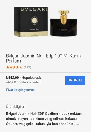 xl Beden siyah Renk BVLGARI bayan ve erkek parfümü