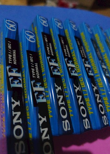 Sony EF Type II Normal 60 Dakika Kaset