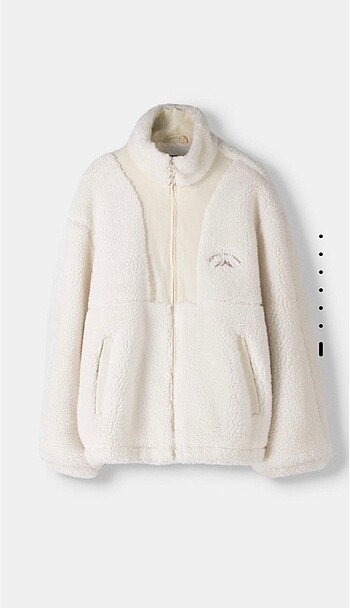 Bershka peluş ceket