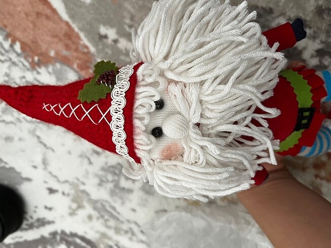 Beden El yapımı Noel Baba