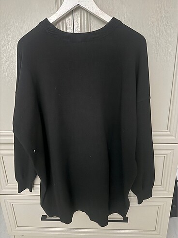 Diğer Siyah uzun sweathshirt