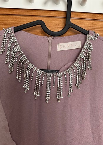 Uzun Kollu kadın elbise - Görsel 5