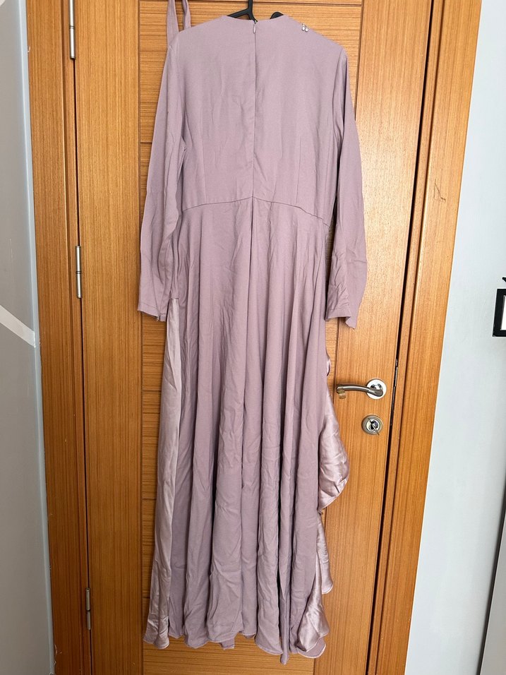 Uzun Kollu kadın elbise - Görsel 4