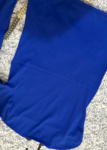 Mavi Uzun Kollu bluz - Görsel 8