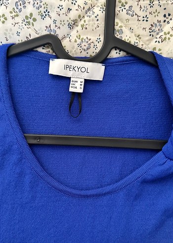 Mavi Uzun Kollu bluz - Görsel 7