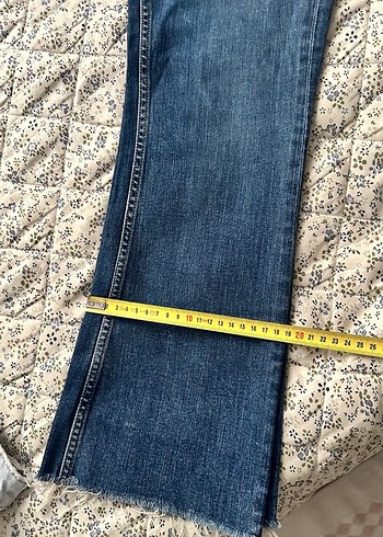 Kadın Lacivert Normal Boy Denim Pantolon - Görsel 6