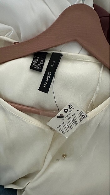 xl Beden ten rengi Renk Mango bluz