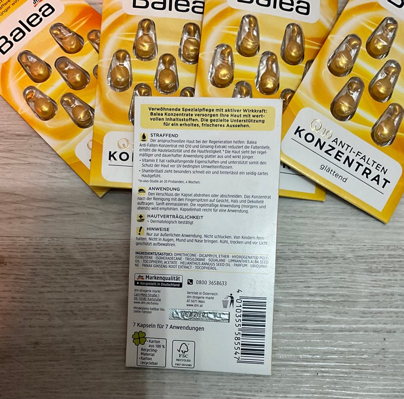 8 Kutu Balea Q10 Kırışıklık Karşıtı Konsantre - Görsel 3