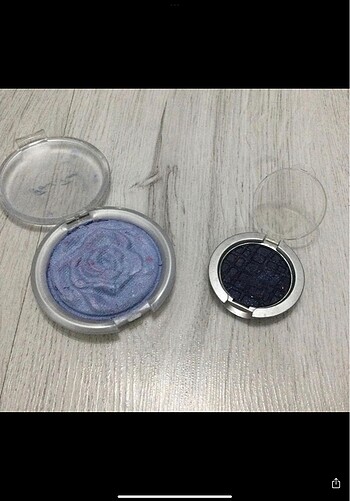 Sıfır Rose Mavi/Lacivert Glitter Far