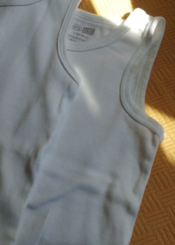 Beyaz Pamuklu Erkek Bebek zıbın - Görsel 2