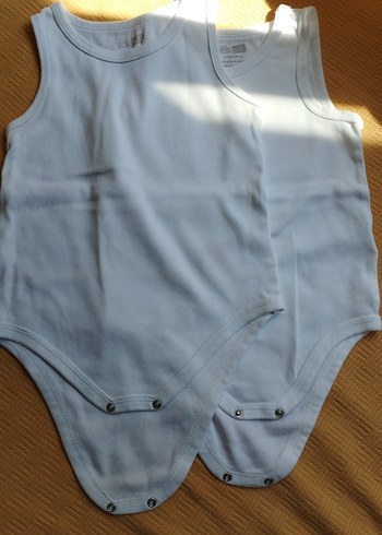 Beyaz Pamuklu Erkek Bebek zıbın - Görsel 3