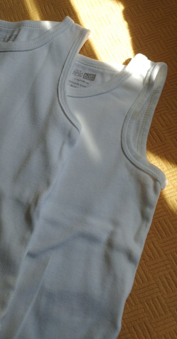 Beyaz Pamuklu Erkek Bebek zıbın - Görsel 2