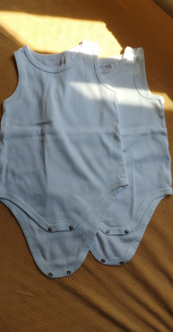 Beyaz Pamuklu Erkek Bebek zıbın - Görsel 3