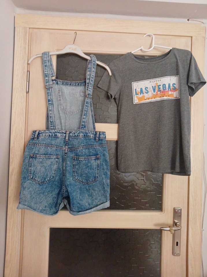 koton  kot salopet  tişört - Görsel 2