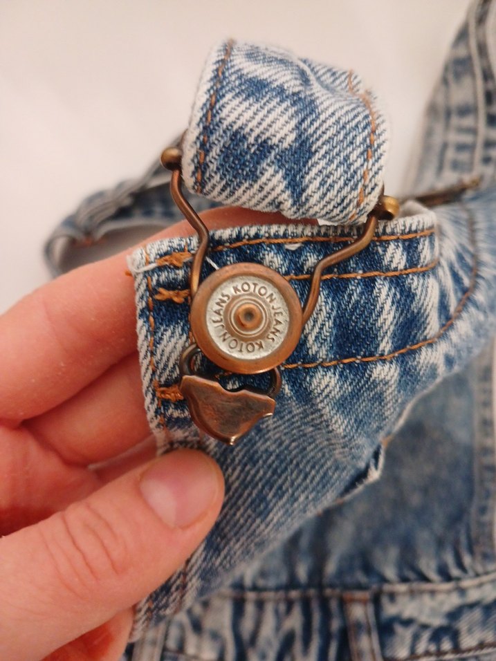 koton  kot salopet  tişört - Görsel 4