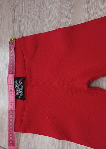 KIZ ÇOCUK İSPANYOL PAÇA  FİTİLLİ  TAYT - Görsel 8