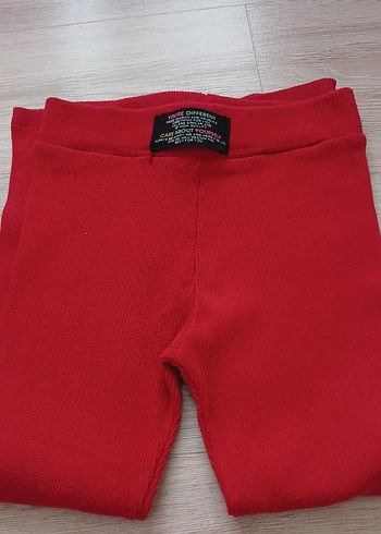 KIZ ÇOCUK İSPANYOL PAÇA  FİTİLLİ  TAYT - Görsel 5