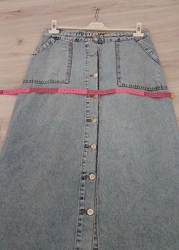 KOT JEANS SALOPET - Görsel 12