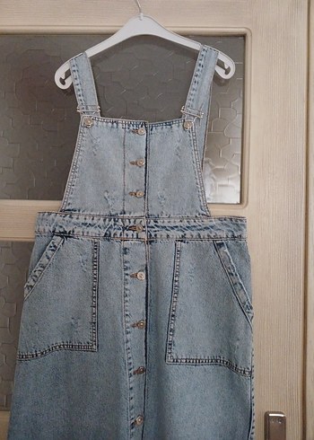 KOT JEANS SALOPET - Görsel 3