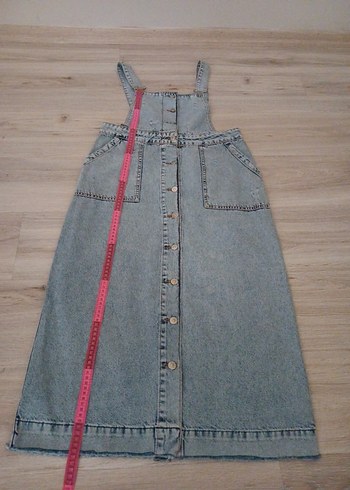 KOT JEANS SALOPET - Görsel 7