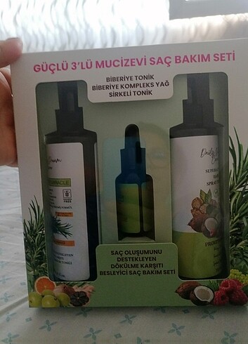 Biberiye tonik set 