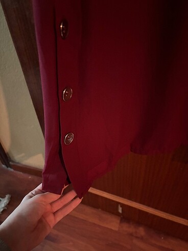 46 Beden bordo Renk Tunik