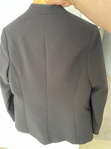 38 Beden siyah Renk Koton blazer ceket