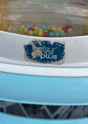  Beden Renkli Mavi Bebek Yürüteci