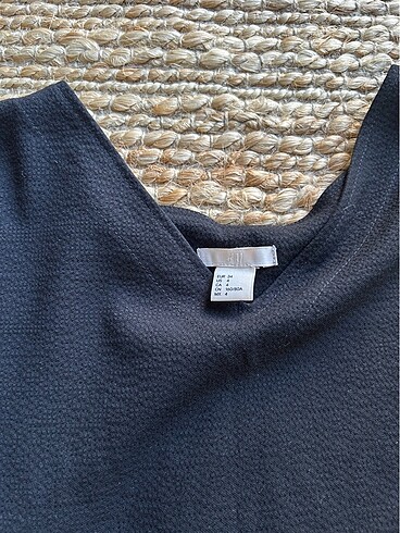 34 Beden Oversized peplum üst