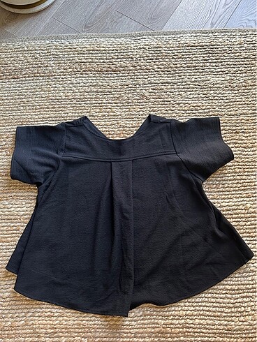 H&M Oversized peplum üst