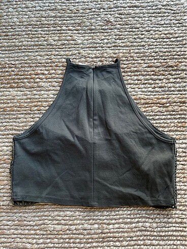 l Beden Örgü crop top