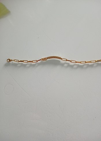 Kadın Parlak Altın Zincir Detaylı El Zinciri - Görsel 5