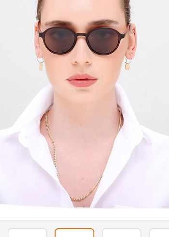 affair Atasun Minimalist Tarzda  unisex Güneş Gözlüğü - Görsel 2