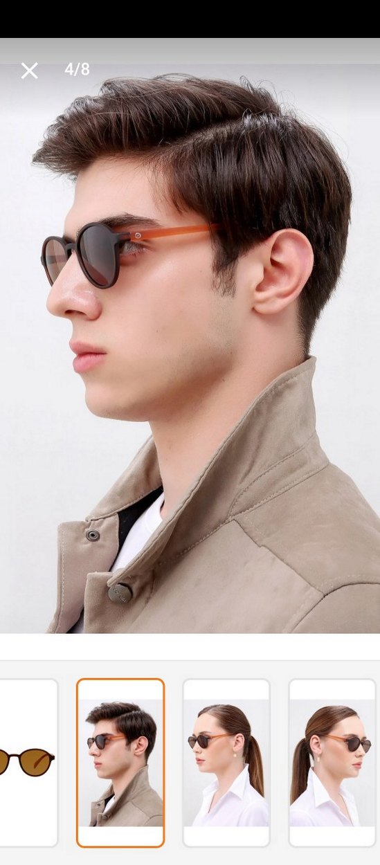 affair Atasun Minimalist Tarzda  unisex Güneş Gözlüğü - Görsel 4