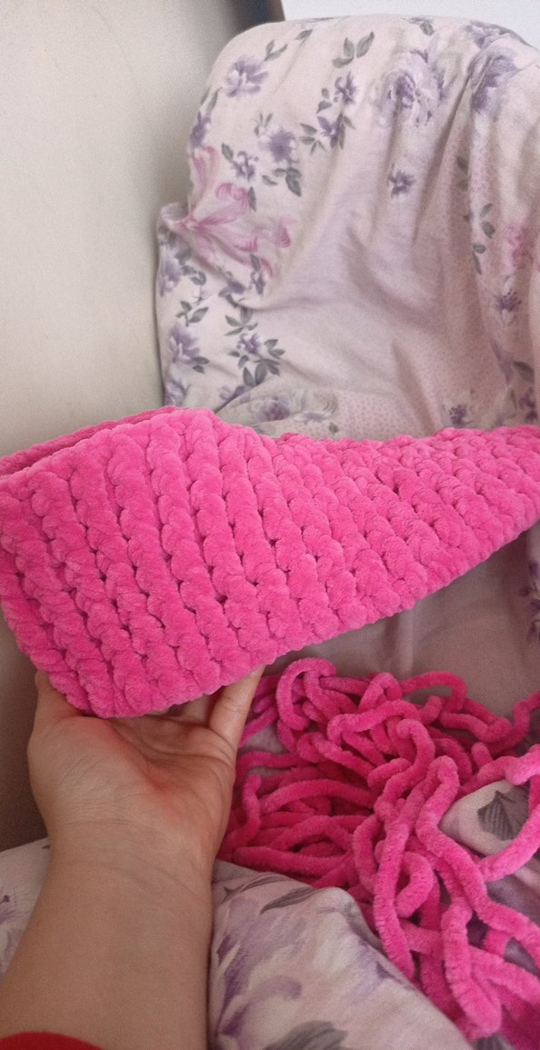 kadife ipten panduf - Görsel 2