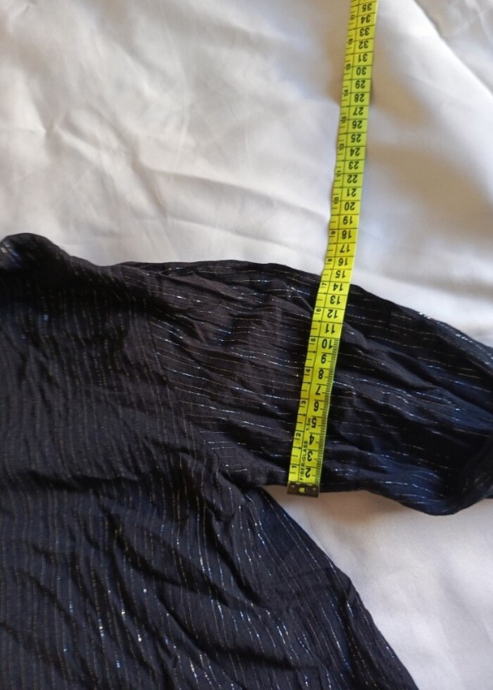 DeFacto ışıltılı kadın gömlek  - Görsel 3