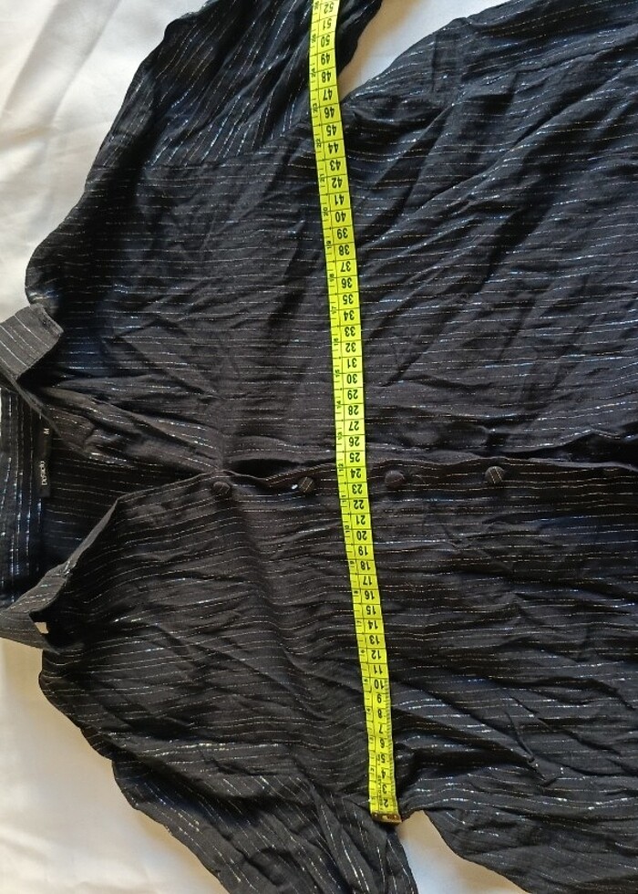 DeFacto ışıltılı kadın gömlek  - Görsel 4