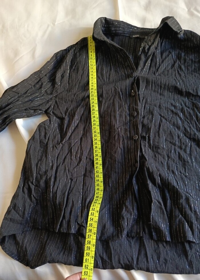 DeFacto ışıltılı kadın gömlek  - Görsel 5