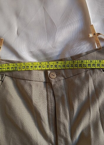 Cepleri fermuarlı kadın wide leg pants  - Görsel 7