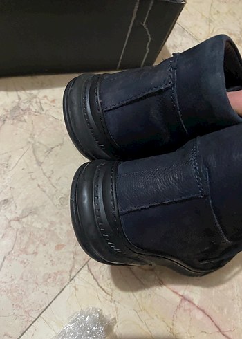 Lacivert Bağcıklı Erkek Sokak Tarzı Bot - Görsel 4