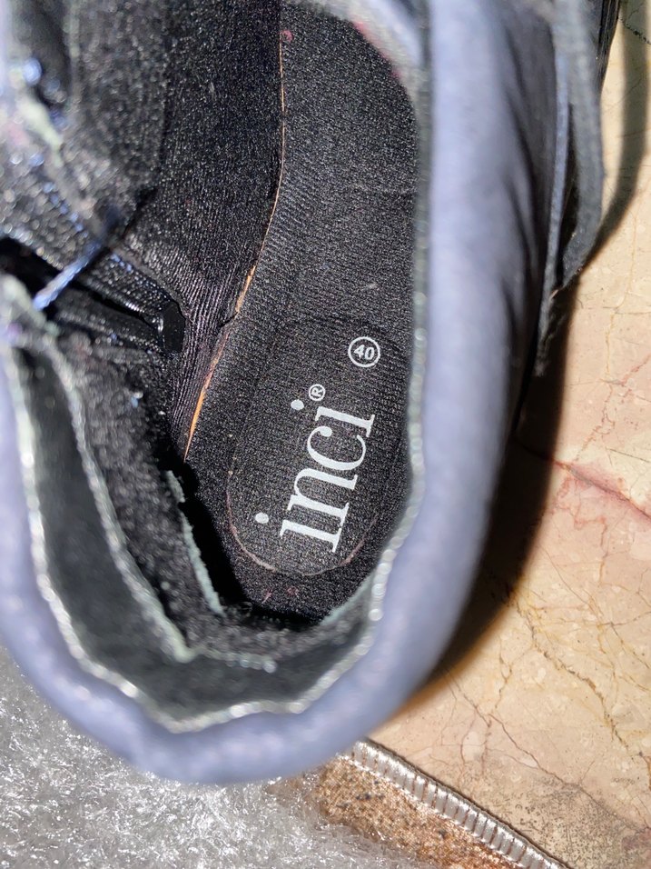 Lacivert Bağcıklı Erkek Sokak Tarzı Bot - Görsel 5