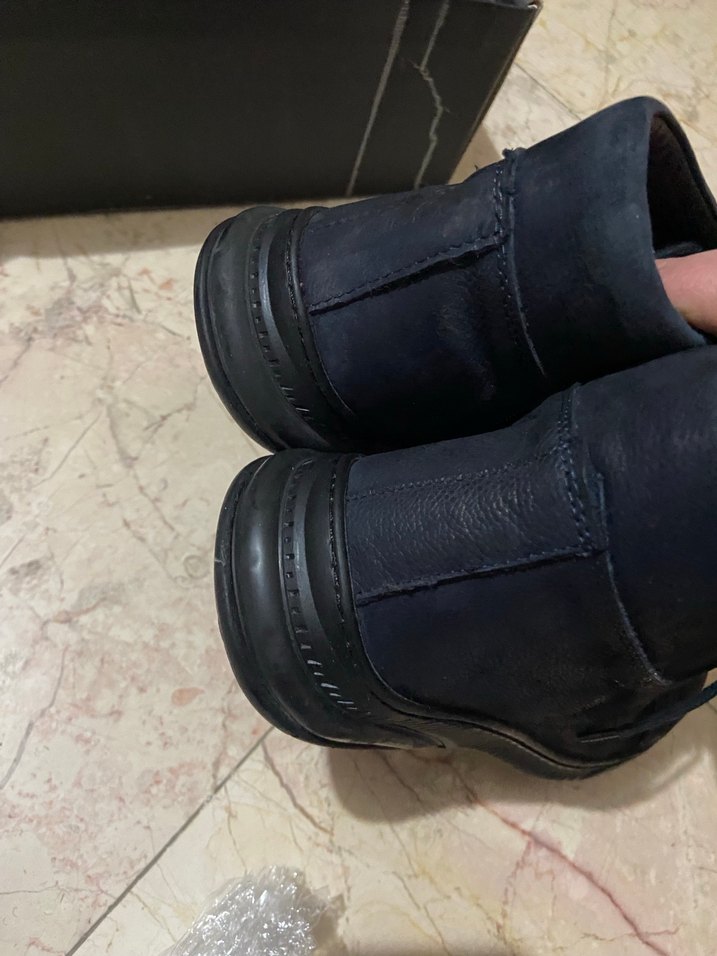 Lacivert Bağcıklı Erkek Sokak Tarzı Bot - Görsel 4