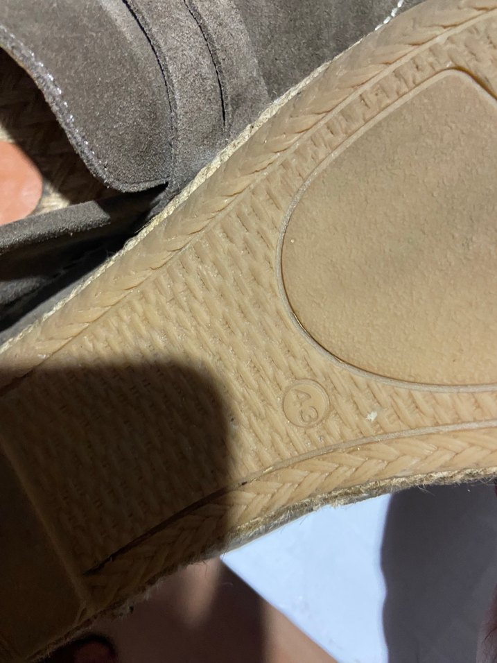 Erkek Süet Espadril Ayakkabı 43 numara - Görsel 5