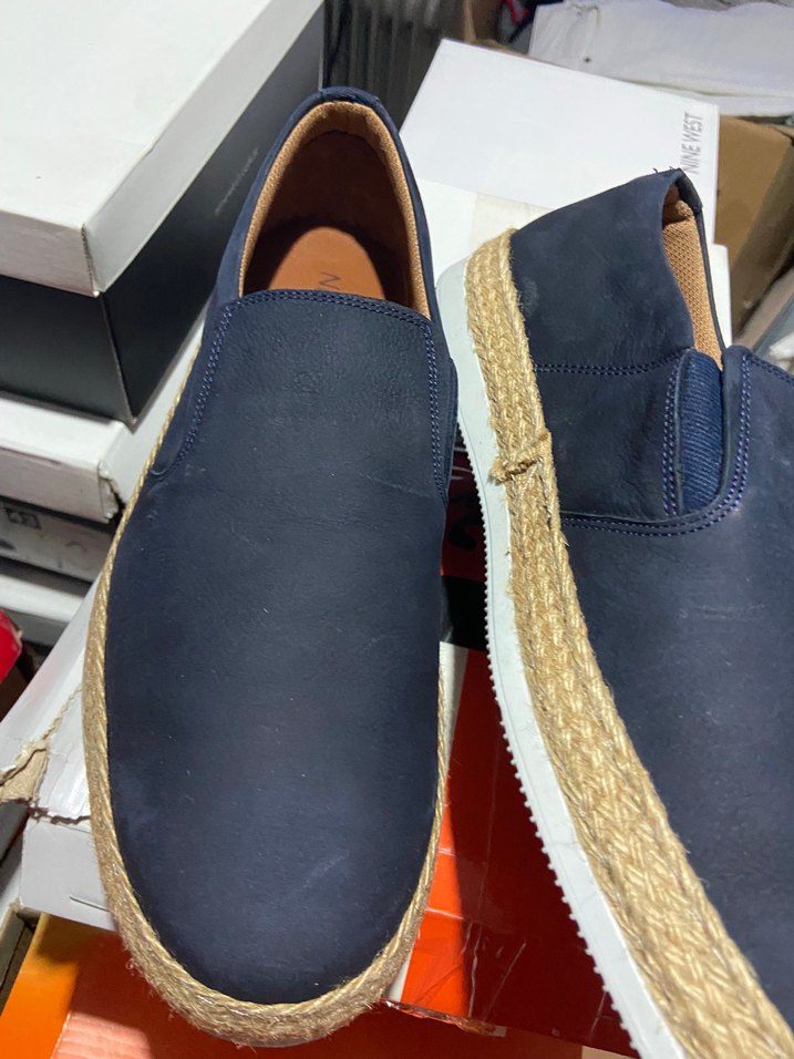 Erkek Lacivert Günlük Espadril Velcro - Görsel 2