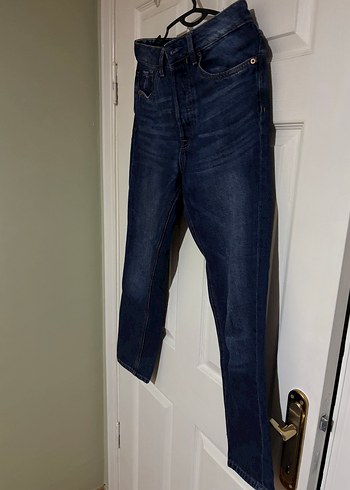 Stradivarius kadın mom jean