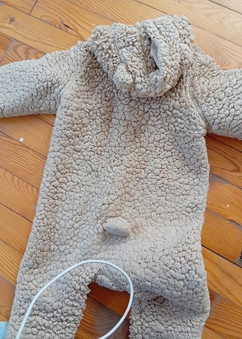 Gri Kürklü Bebek Tulumu - Görsel 6