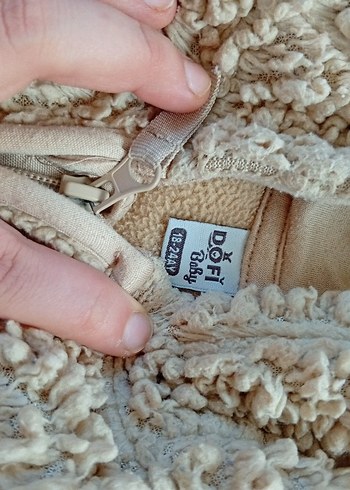 Gri Kürklü Bebek Tulumu - Görsel 3