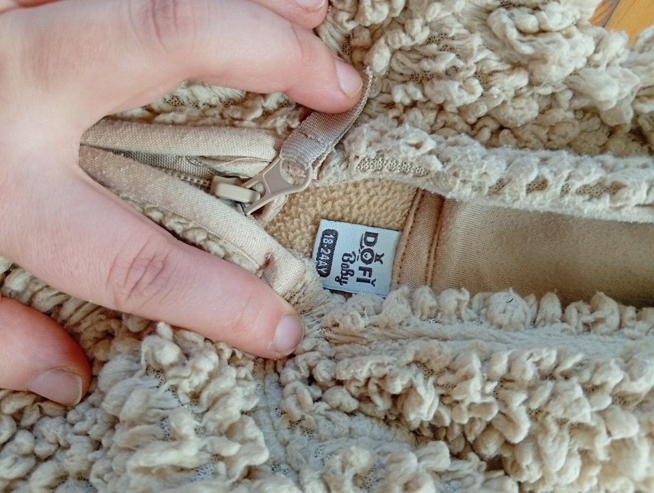 Gri Kürklü Bebek Tulumu - Görsel 3